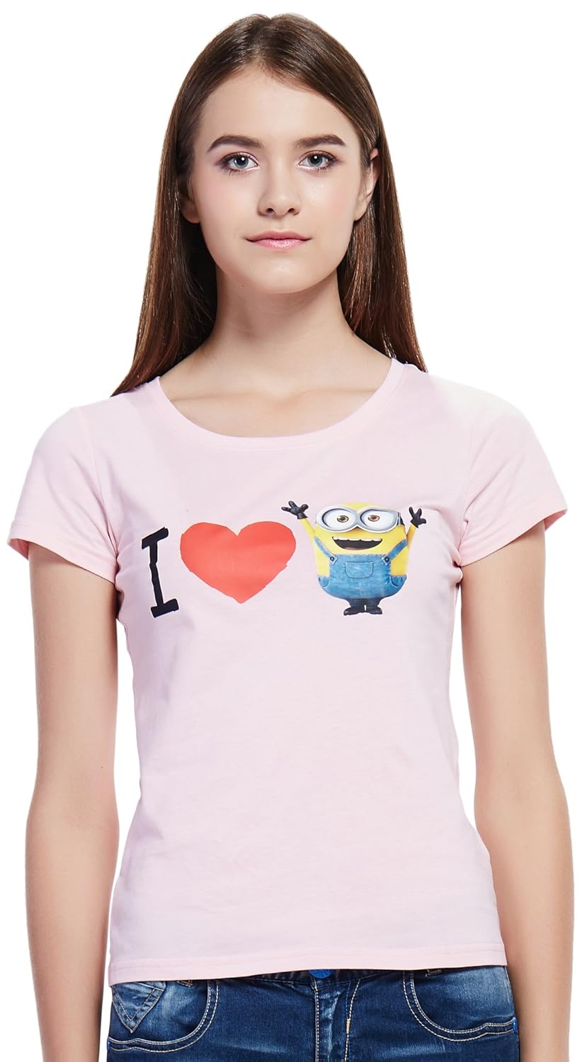 minions 小黄人 bello china 女式 短袖t恤 mmmate1530018w