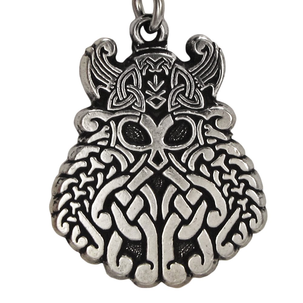 pewter odin viking warrior norse god 吊坠