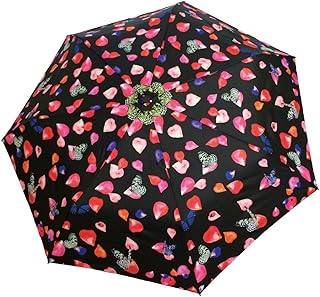 smati 可折叠自动闭合雨伞 - 花朵 - 音乐 - 梦想颜色 - 抗风
