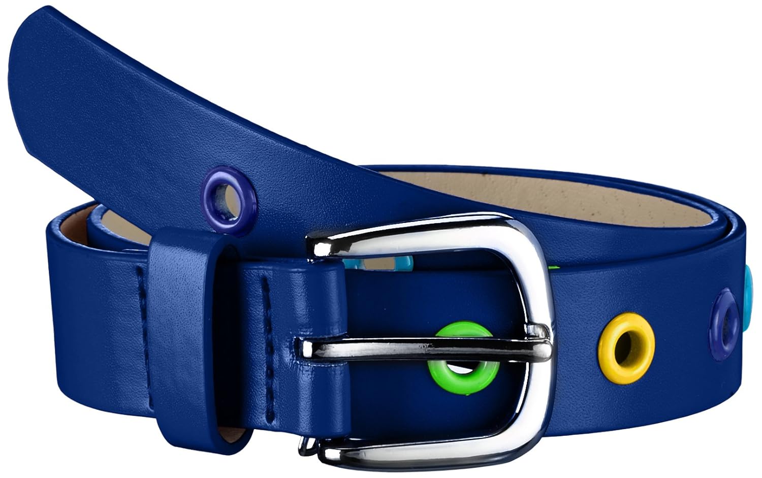 playshoes 中性款带彩色铆钉皮带