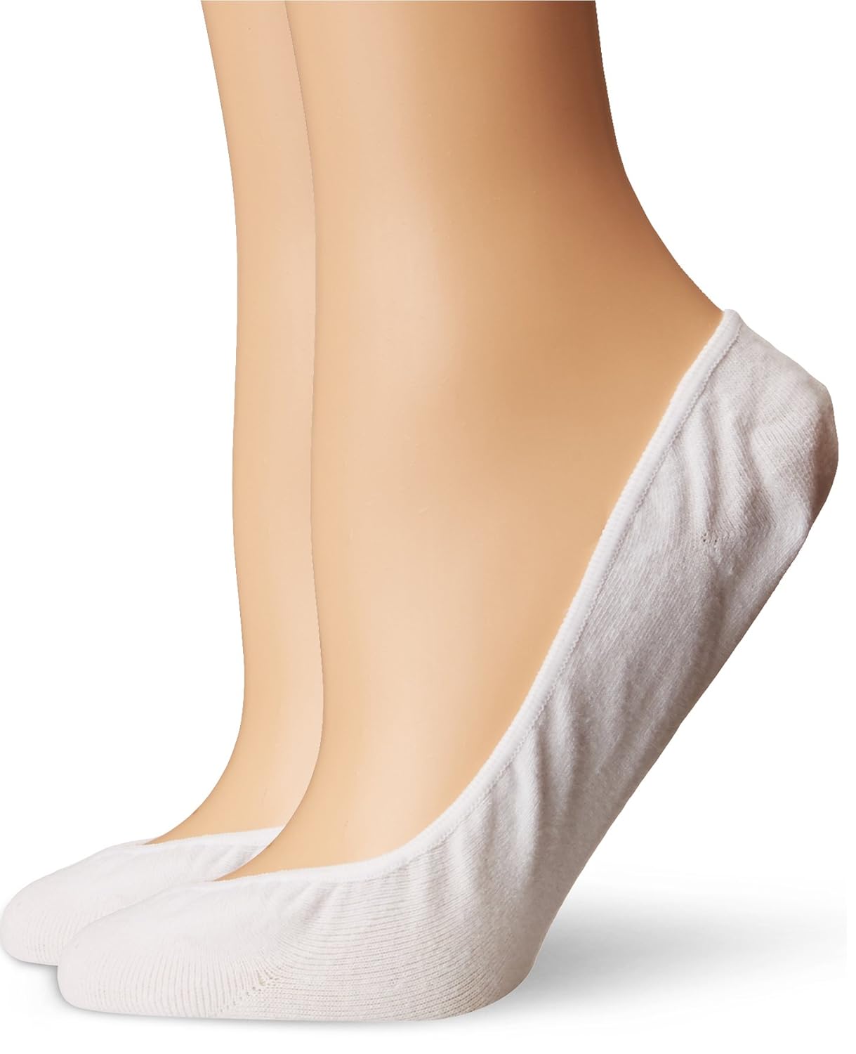 jefferies socks 大女童超低连袜装带防滑跟2件装 白色 x-small