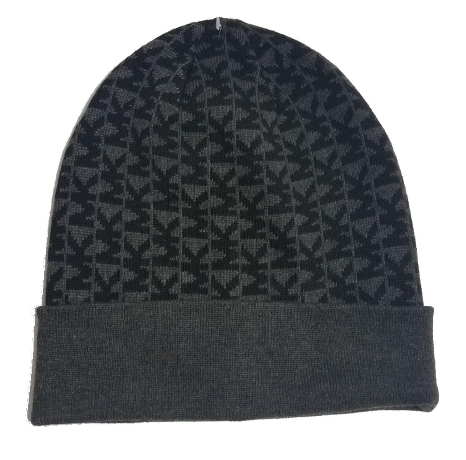 michael kors 签名 mk 翻边无檐小便帽 derby / 黑色