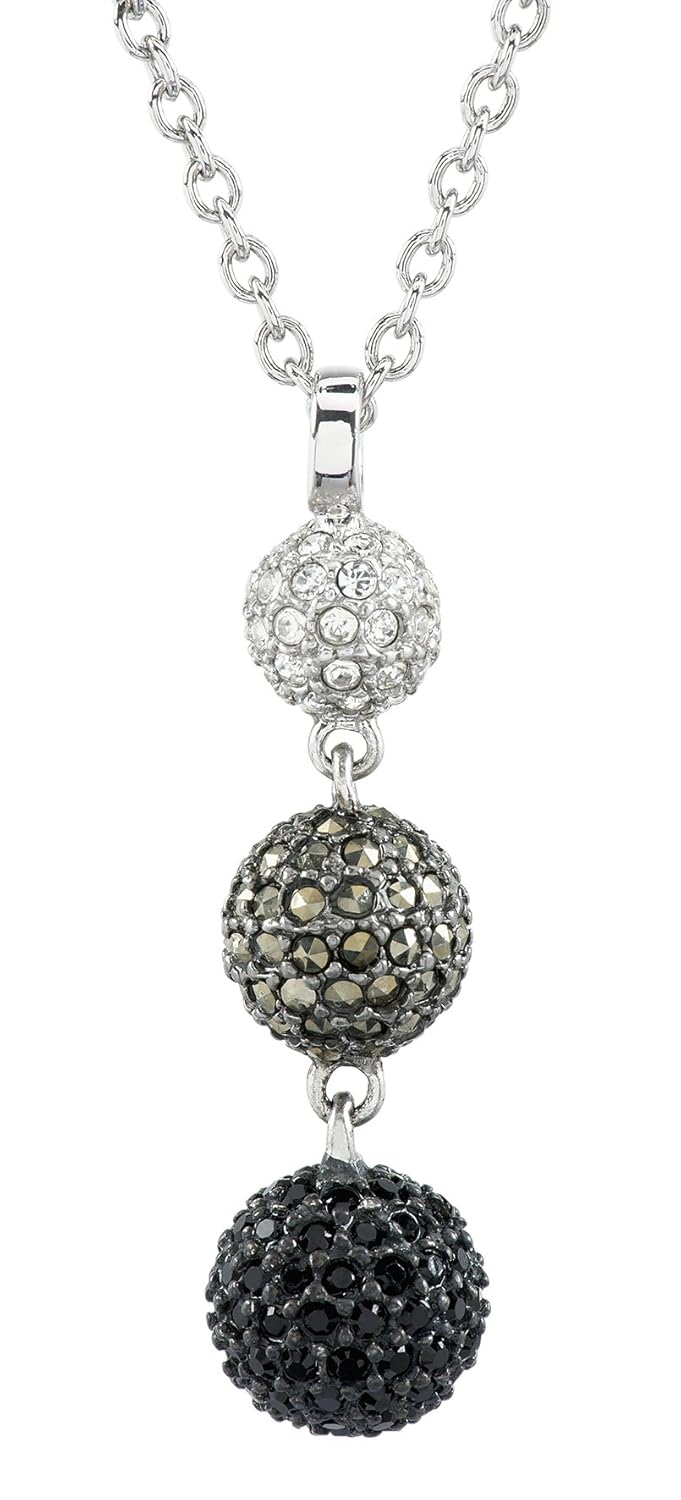 burgmeister 珠宝 jbm1105 – 326施华洛世奇*45 millimetres 银项链