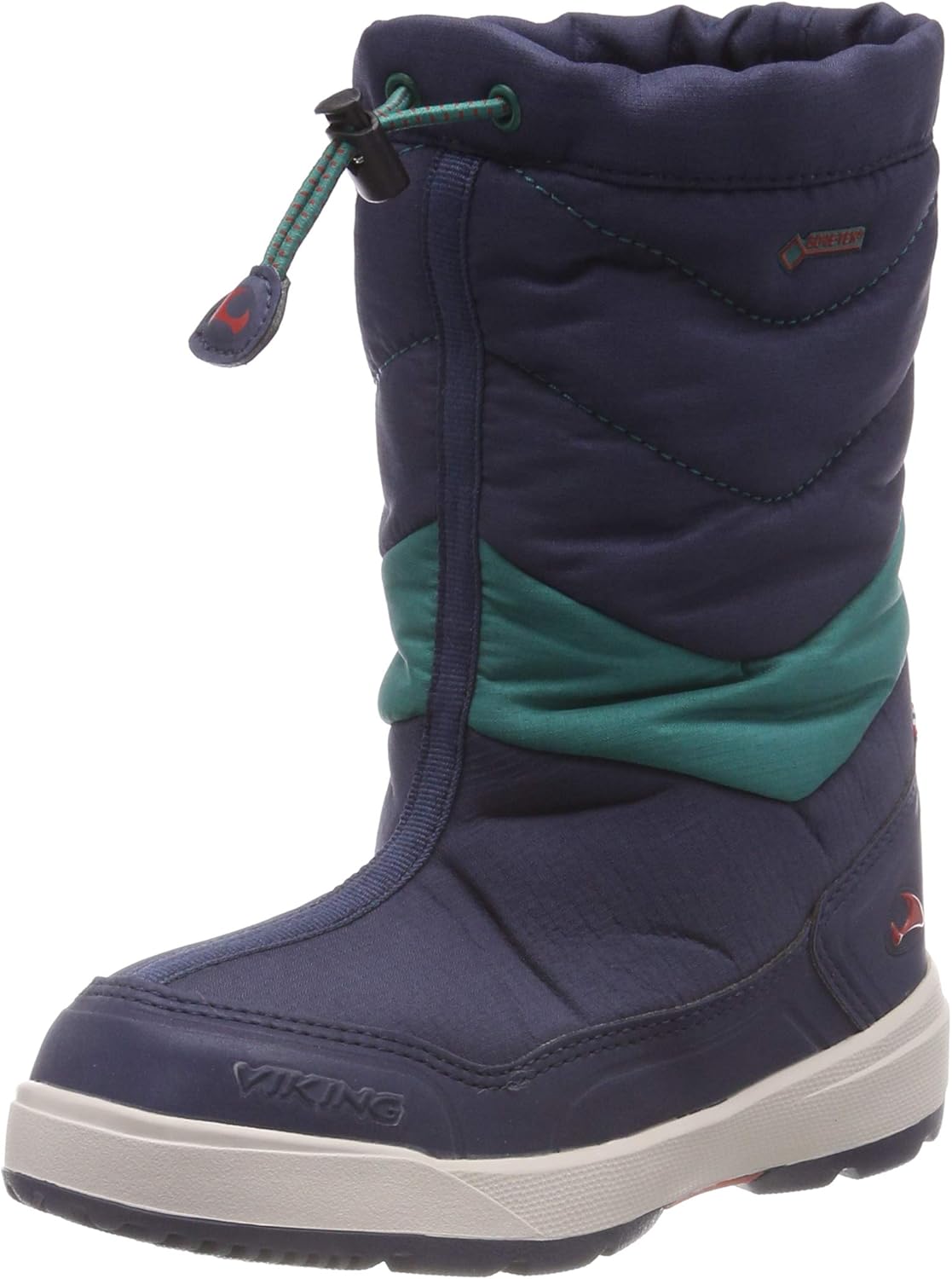 viking 中性 儿童 拖鞋 gtx 户外健身鞋, blau (reflective/navy 2705