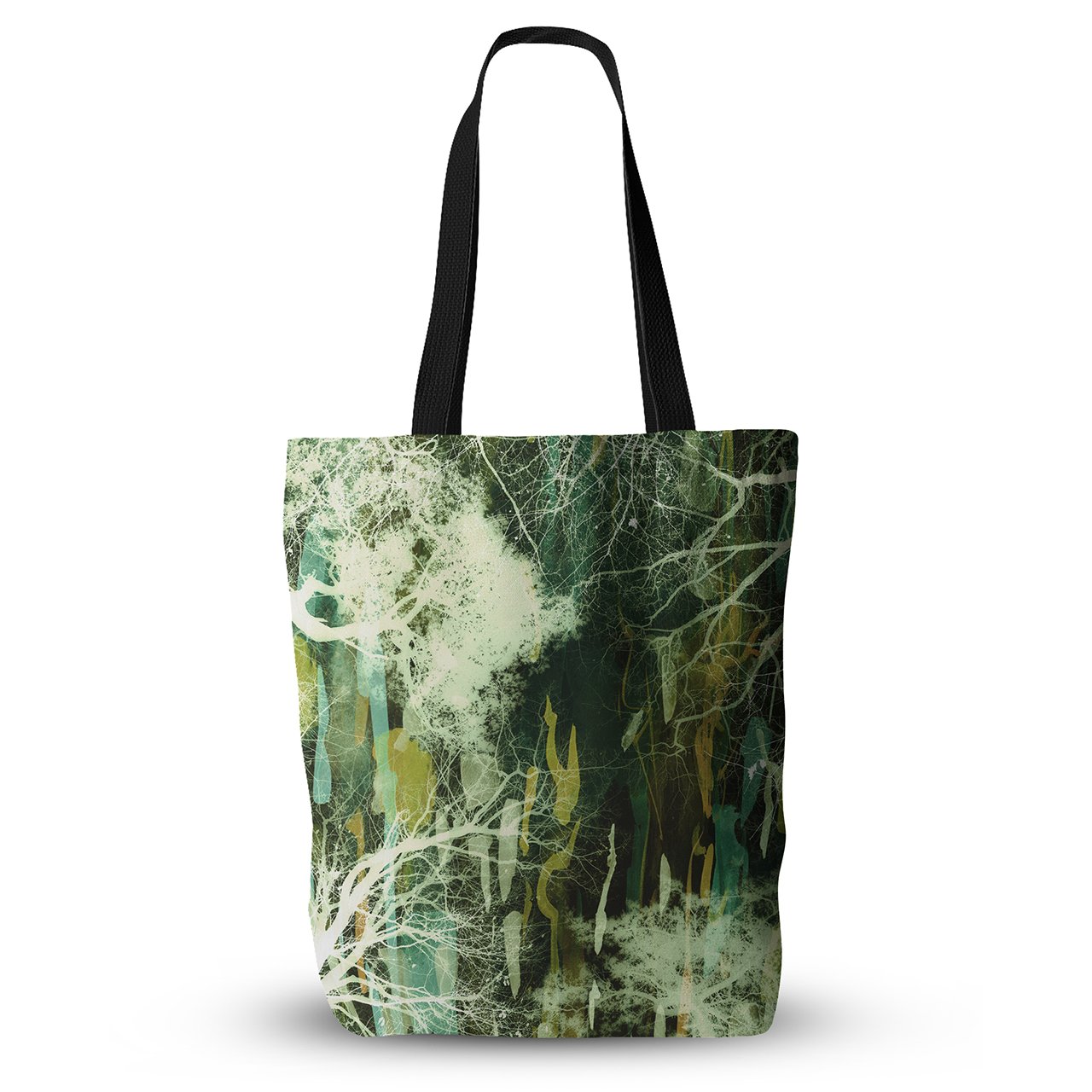 kess inhouse iris lehnhardt"生命之树"自然绿色所有手提袋 多种颜色