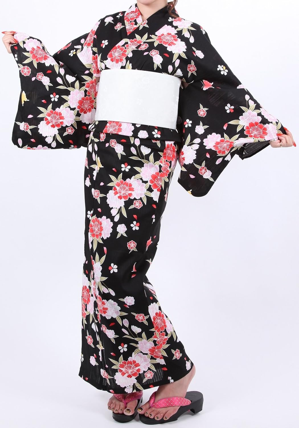 日记( 夏 ) natsunikki 浴衣3件套樱花图案 - nd1132–1t nd1132–1