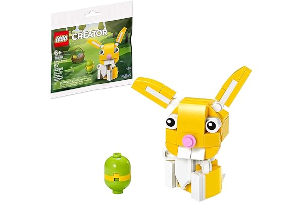 lego 乐高 creator 复活节兔子塑料袋 30550 : 亚马逊中国: 玩具和