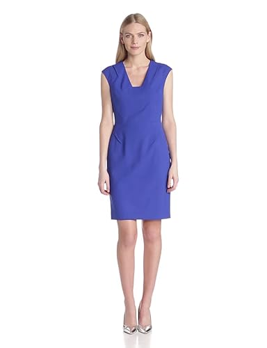 【美国亚马逊】 calvin klein womens zig-zag sheath dress
