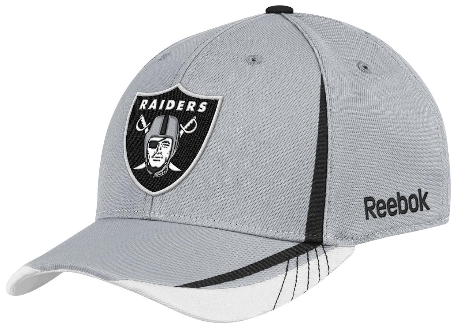 nfl oakland raiders 边线调式 draft 帽子,灰色 oakland raiders