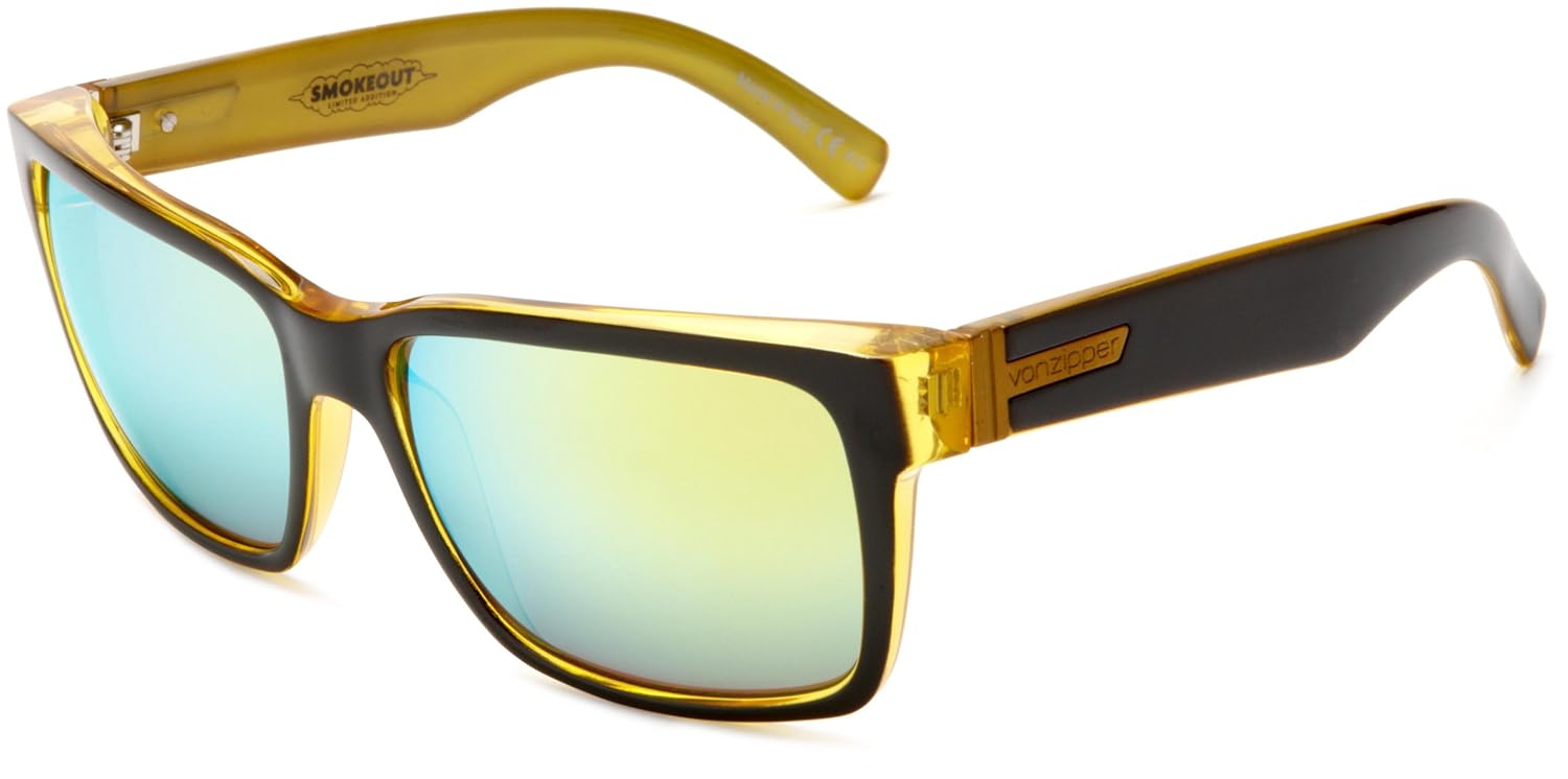 vonzipper elmore 方形太阳镜 banana bake frame/gal