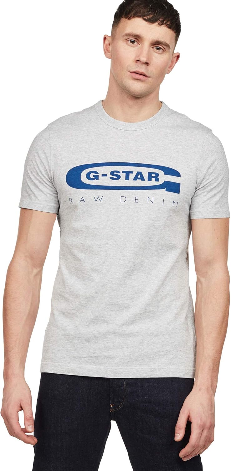g-star raw 男式图形标志 4 t 恤
