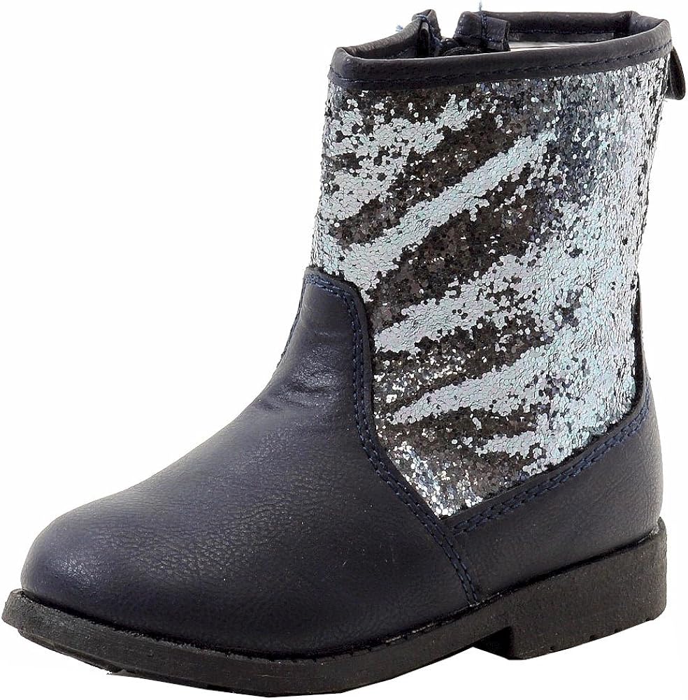 carters 女童 mara 时尚*蓝靴子鞋