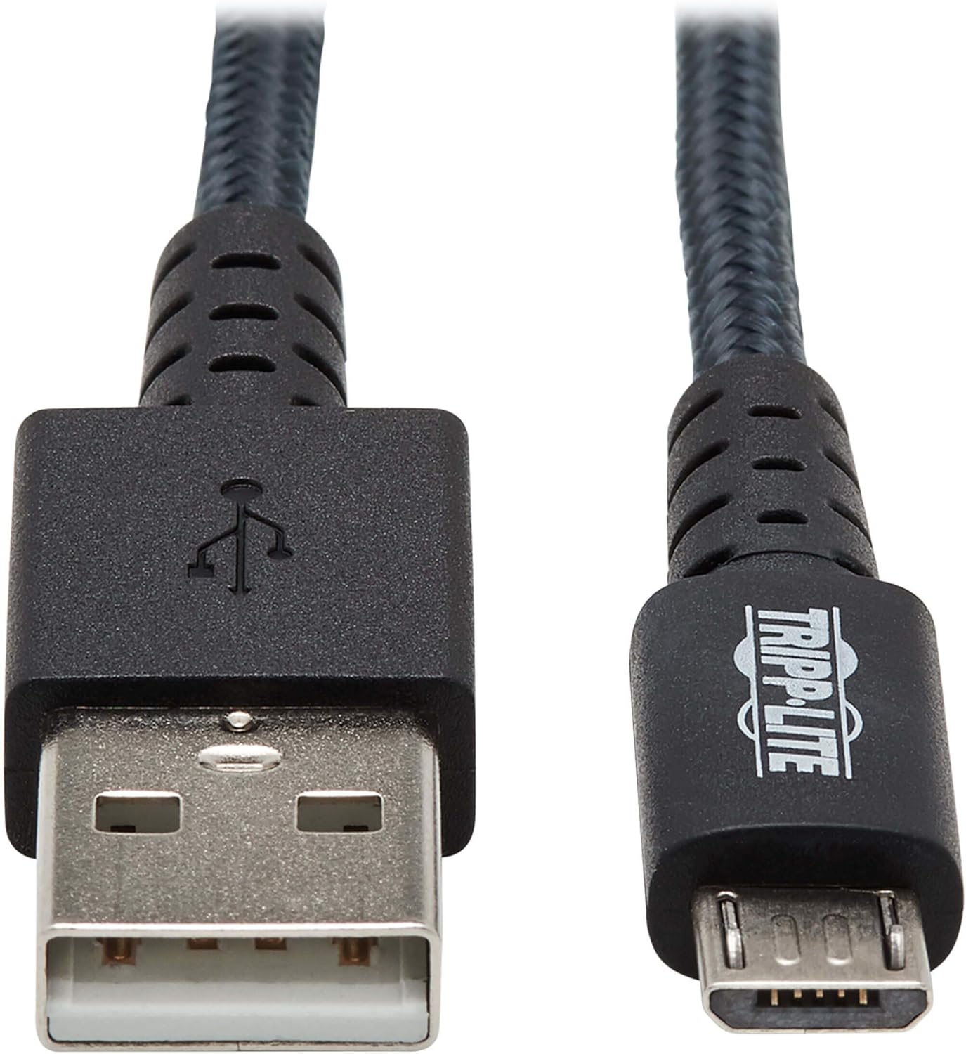 重型usb-a 到 usb micro-b 充电同步线 androids 6 英尺
