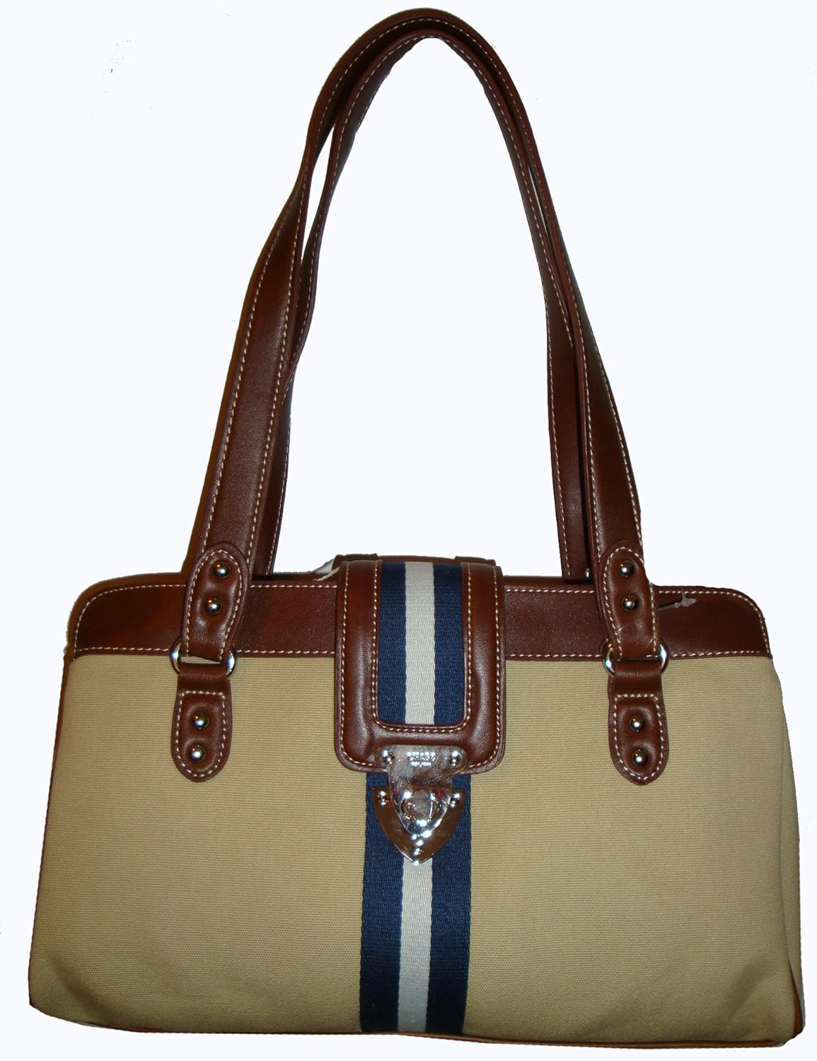 chaps 女式钱包手提包 beverly hills 卡其色