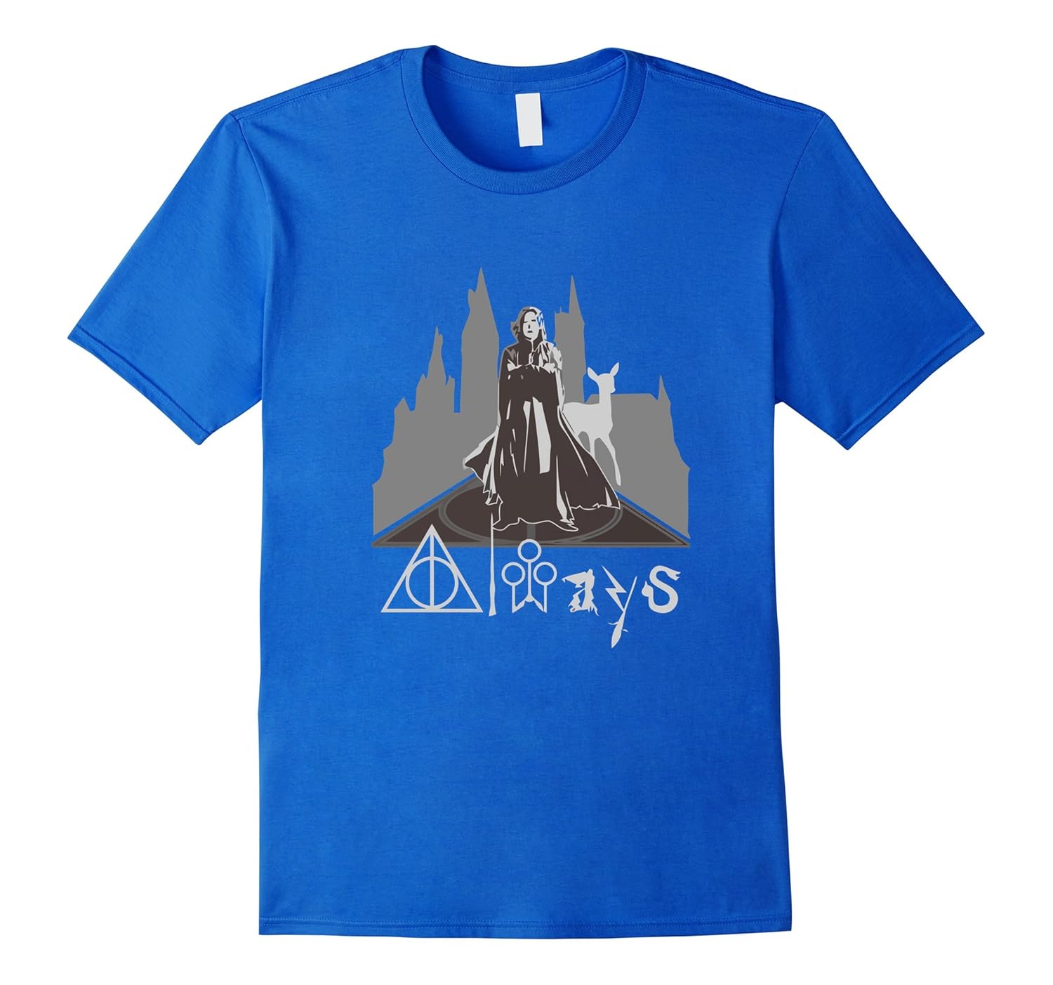 always. severus snape shirt 皇室蓝 male large