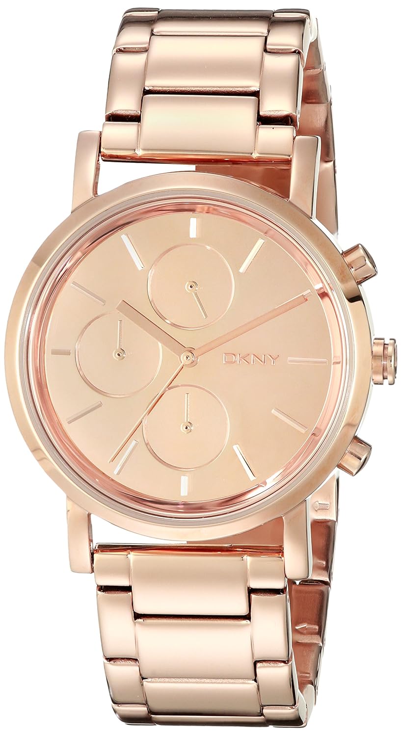 唐可娜儿 美国品牌 【fossil集团全球授权】soho系列 石英女士手表 ny