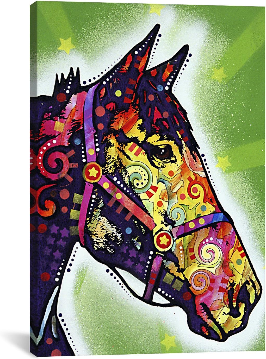 dean russo 创作的 icanvasart horse 艺术印刷品,30.48 厘米 x 1.