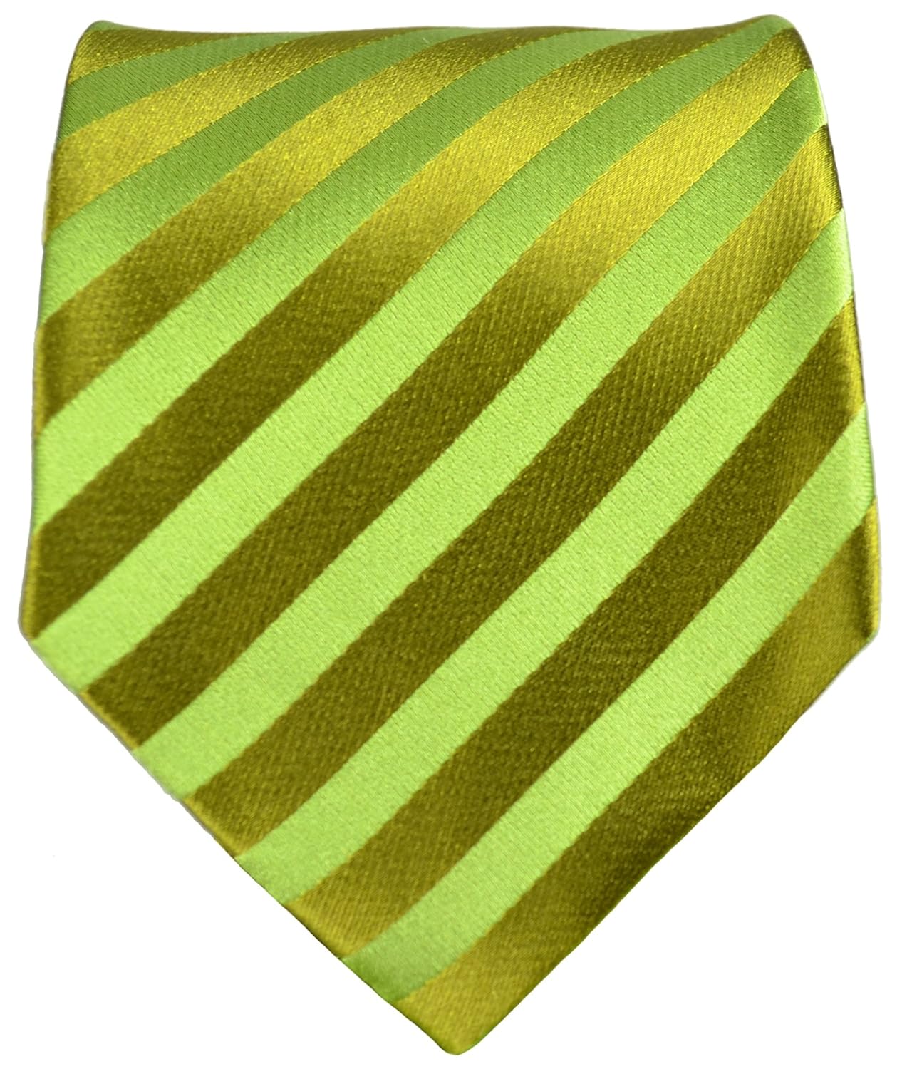 paul malone 领带. * 真丝. 梭织. 绿色条纹