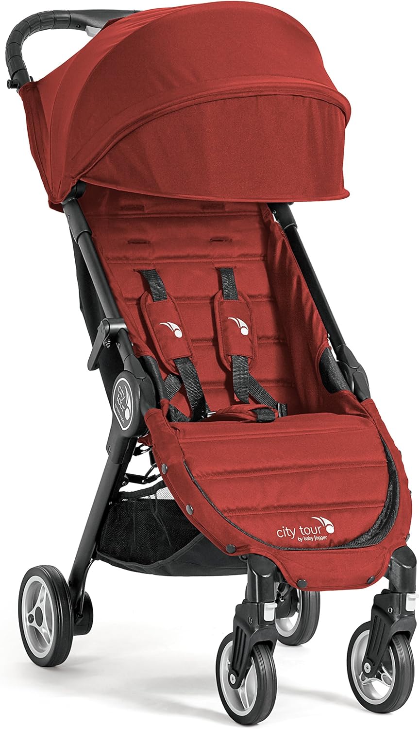 baby jogger 城市旅游婴儿车 石榴红