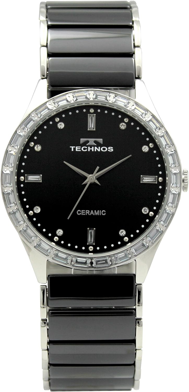 [天克诺]technos 手表 3针 陶瓷 t9550tb 男士