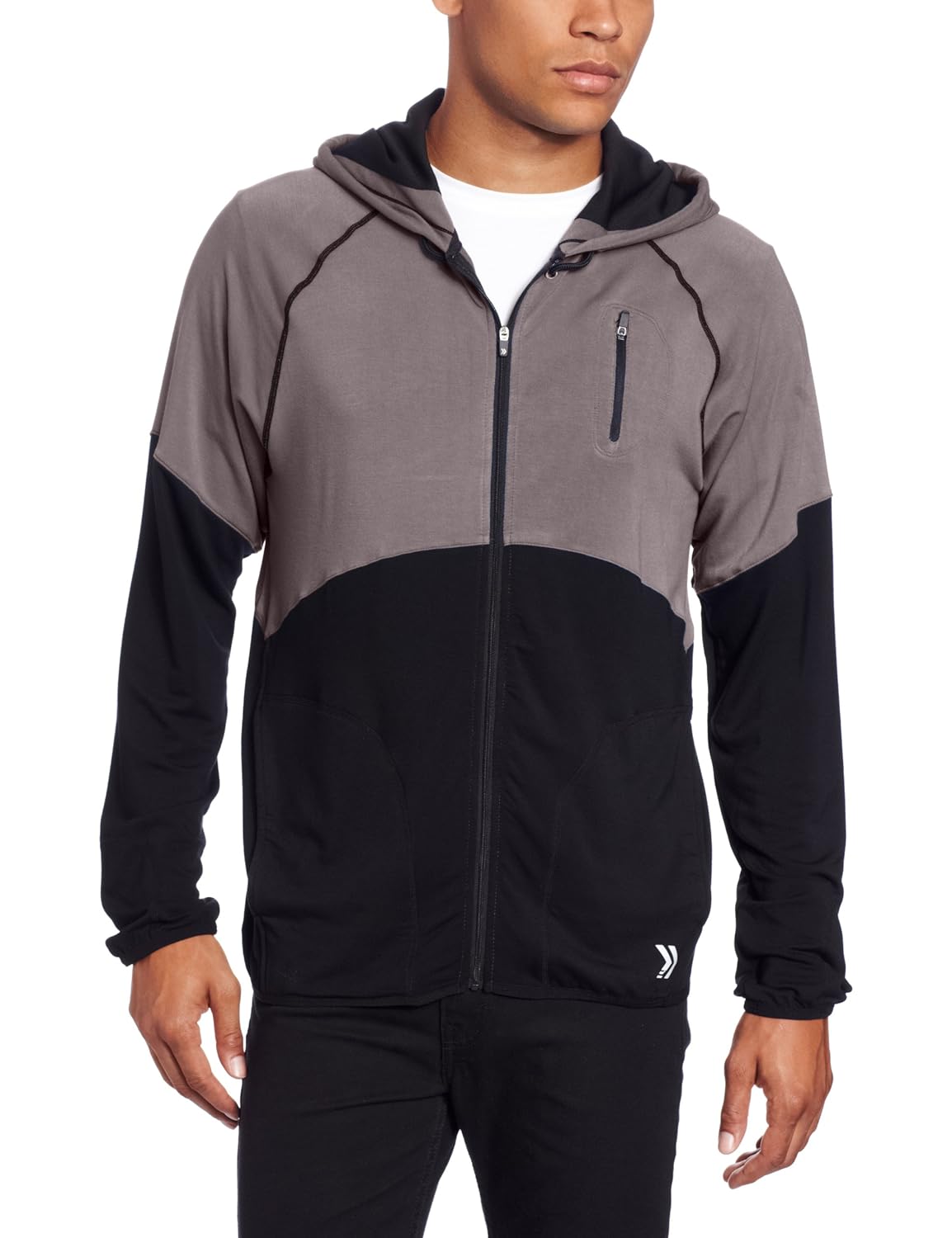 athletic recon 男士 sniper full zip 灰色 小号