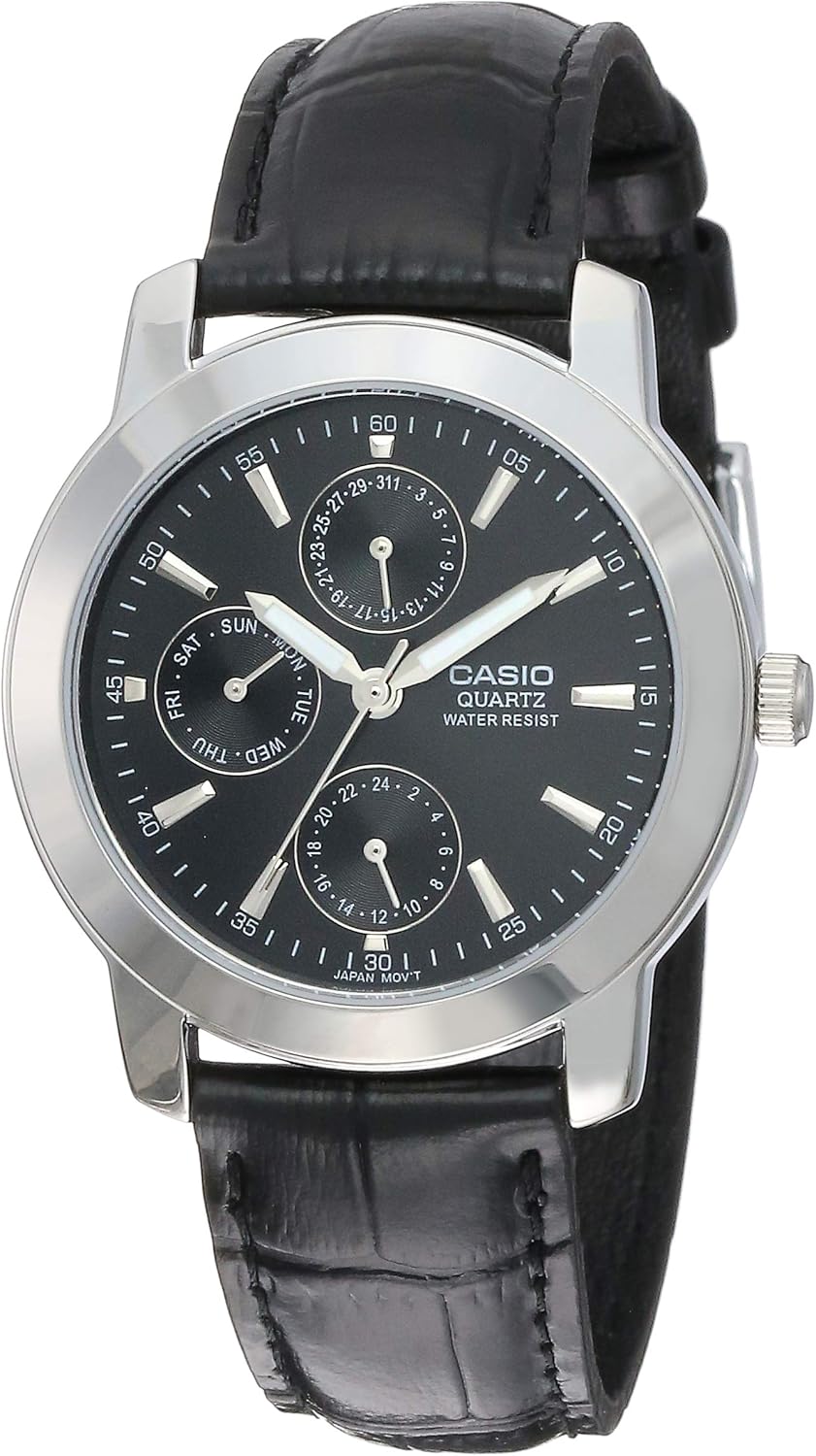 casio 卡西欧 analogue 指针系列男表 mtp-1192e-1adf-钟表-亚马逊中