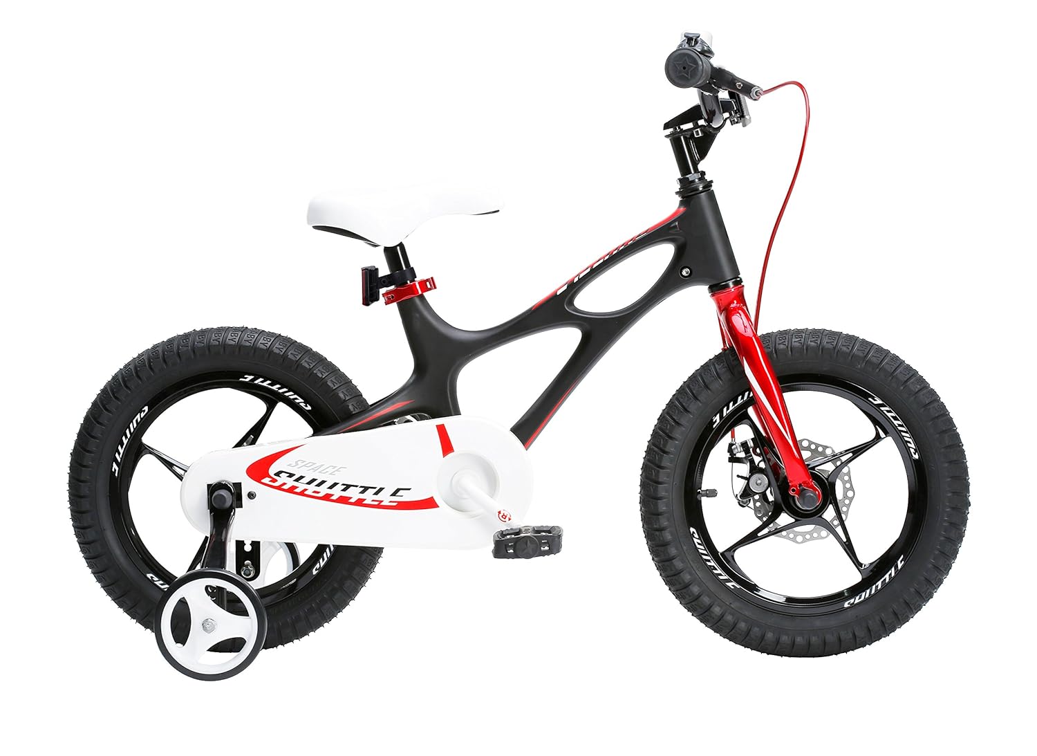 royalbaby 优贝 18寸儿童自行车星际飞车黑色4-7岁镁合金萌宝礼物