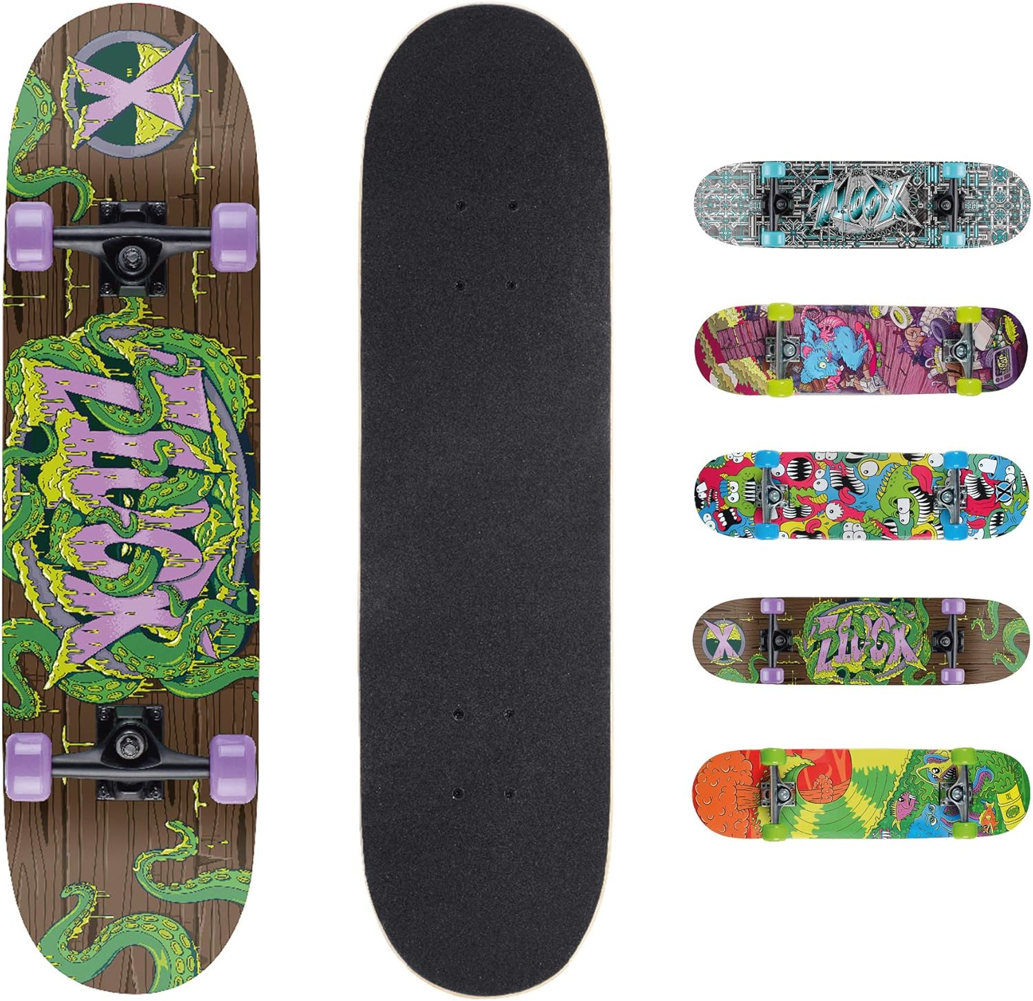 xootz double kick 尾 maple deck 滑板,78.7 cm