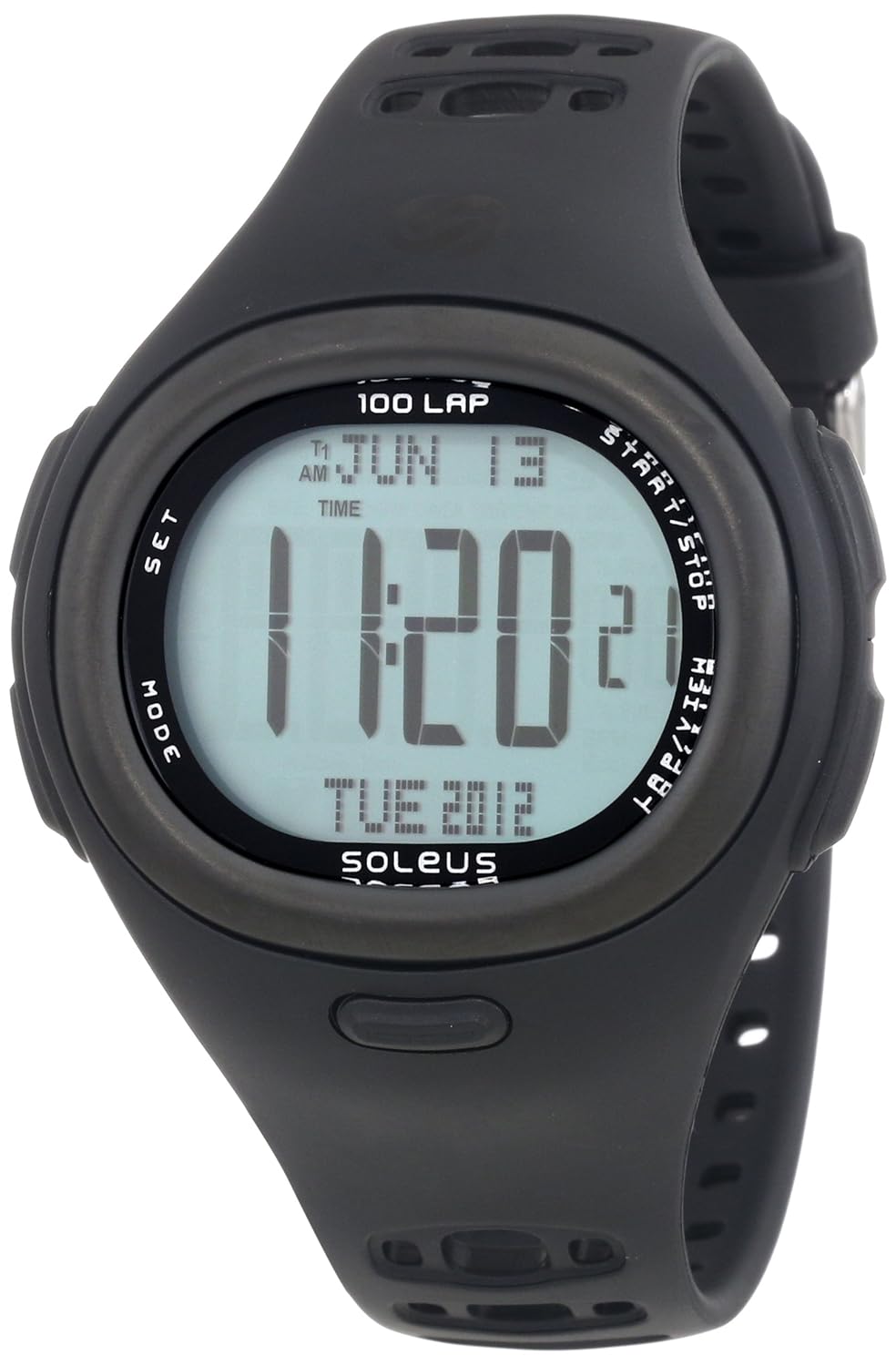 soleus 中性款 sh002201p 浪涌 x 黑色*表运动手表