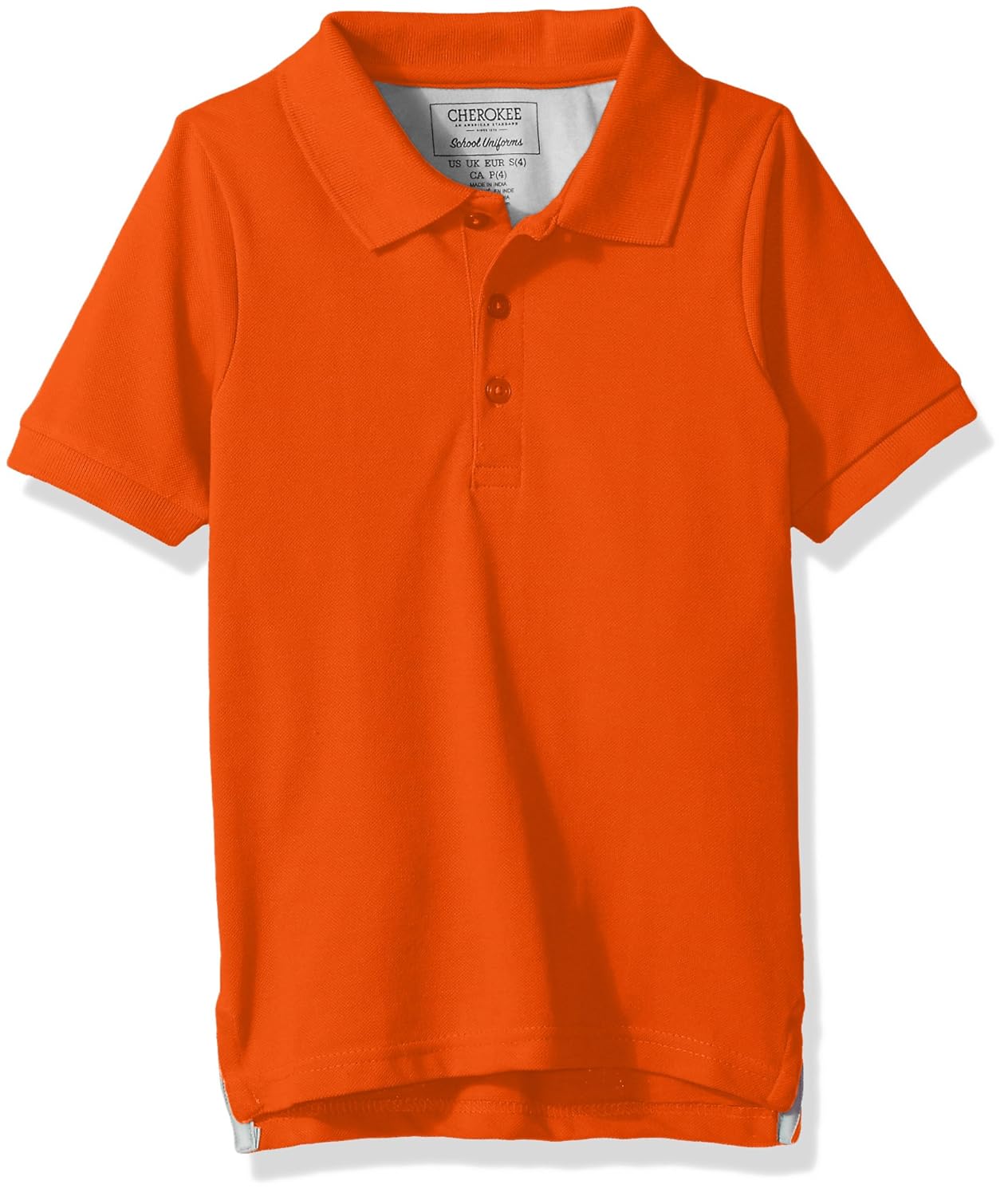 cherokee 男孩制服短袖 pique polos