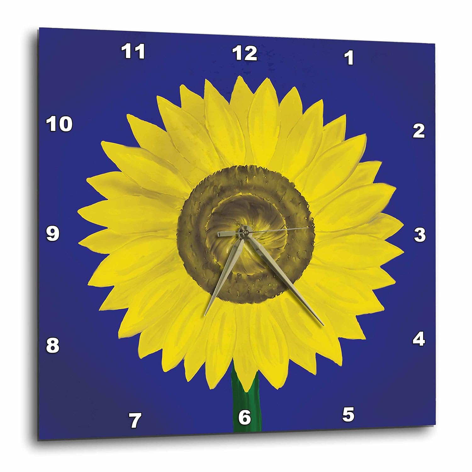 dpp 123812777images 数字画花卉–向日葵 giant 向日葵数字油画,深蓝