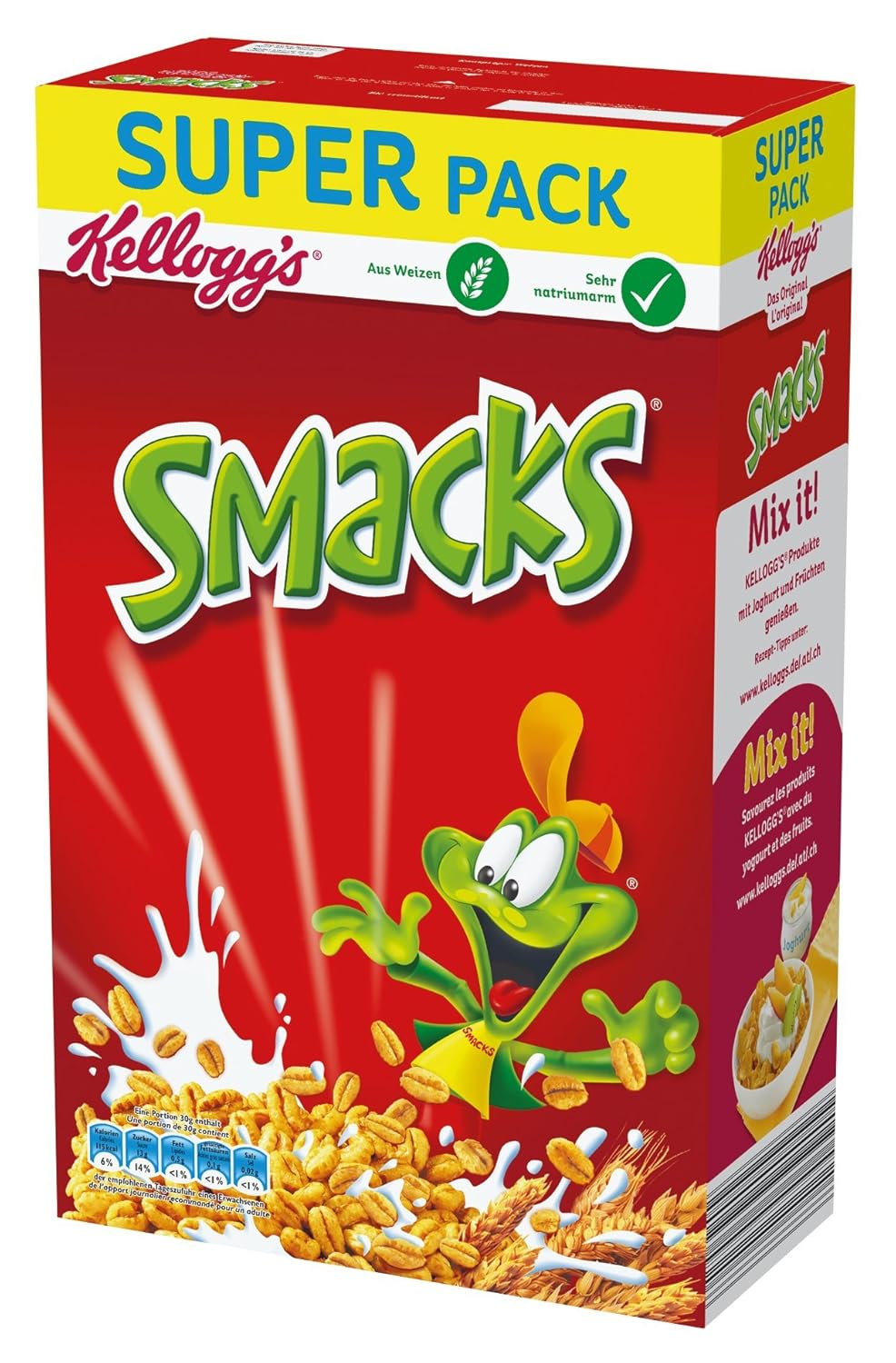 kelloggs smacks classic, 4er pack (4 x 600 g)