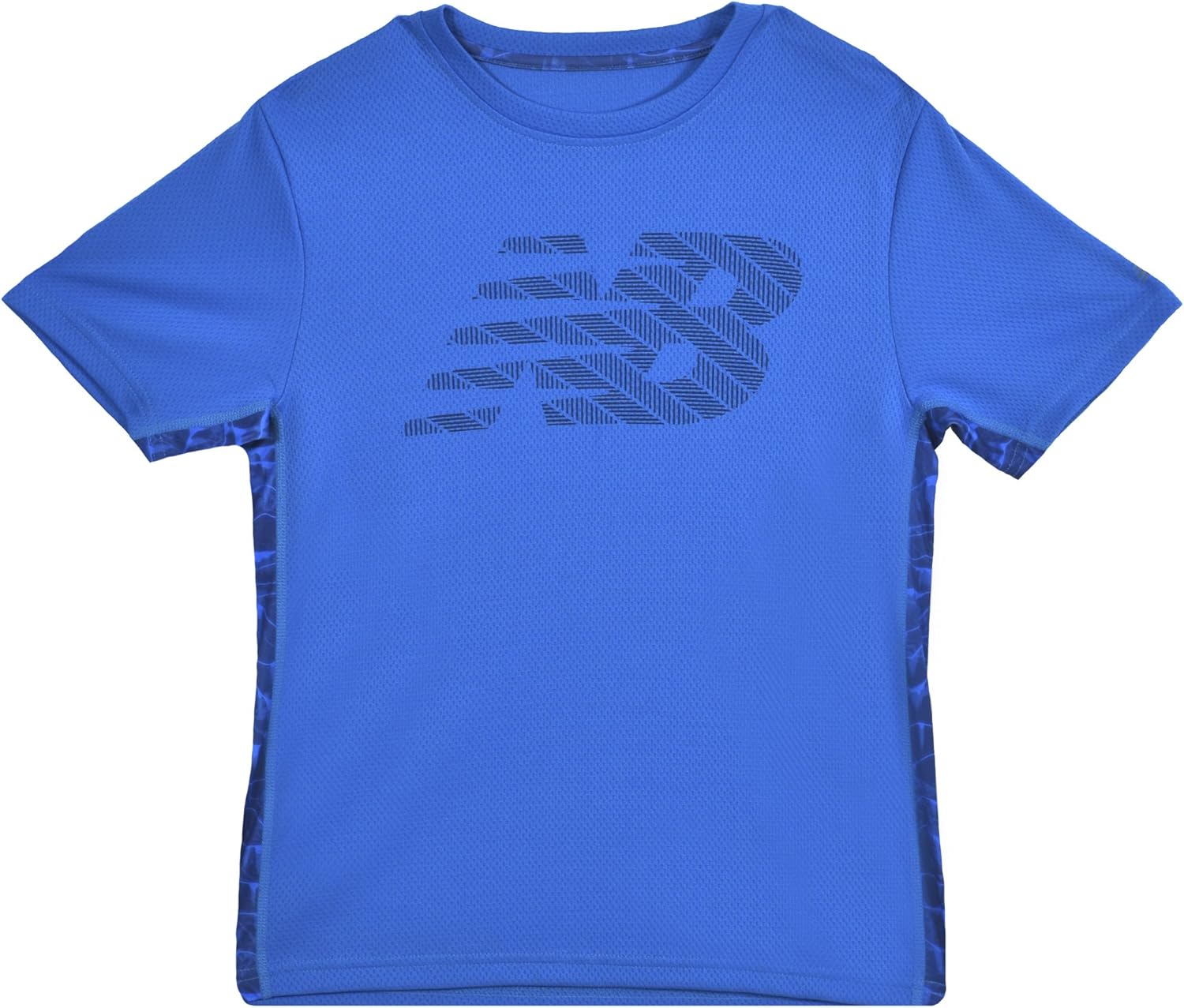 new balance 男童短袖cationic t 恤 blue/richter scale 10/12