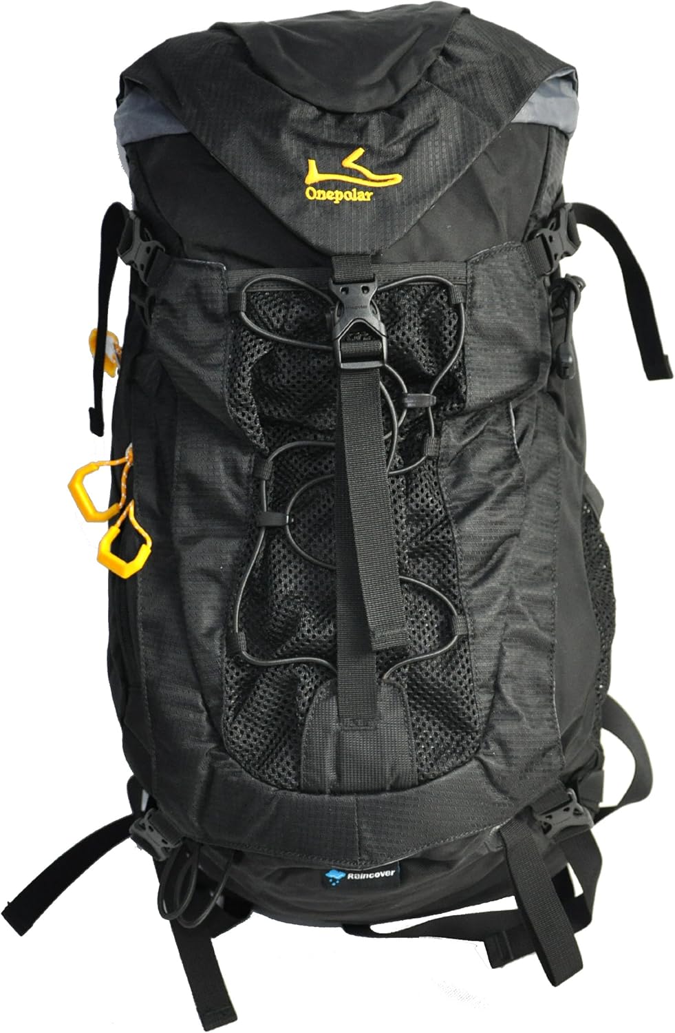 onepolar 极地 户外登山包 带雨罩 可调节背负系统1652 32l (黑色)
