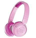 JBL JR300BT 儿童蓝牙耳机 配备音量控制功能 粉色 JBLJR300BTPIK 【国内正规品】