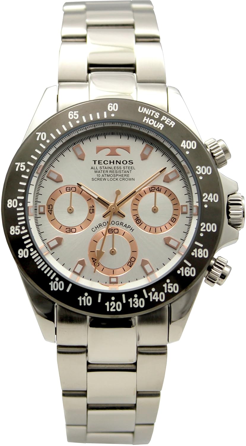 [天克诺]technos 手表 计时仪 10气压防水 t4554ep 男士