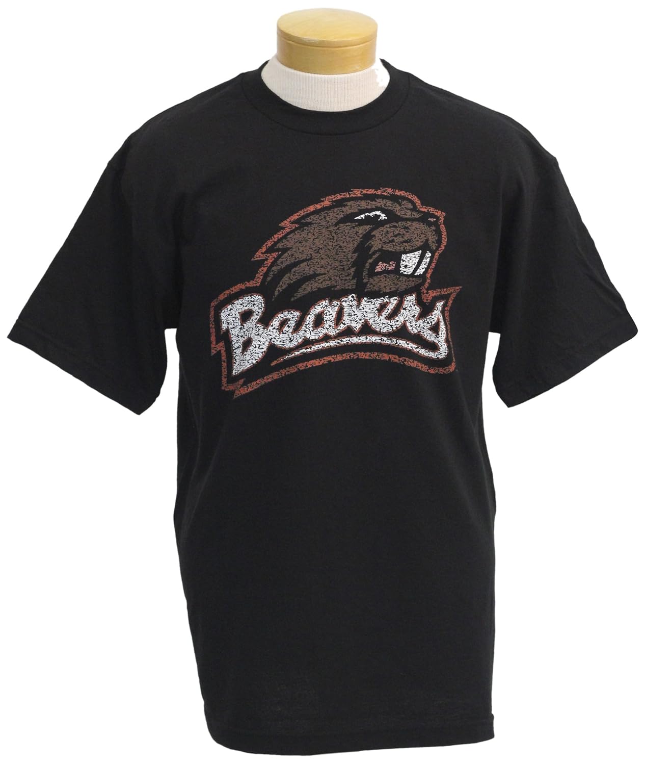 ncaa 俄勒冈州立大学海狸队 biggies 短袖 t 恤 黑色 小号