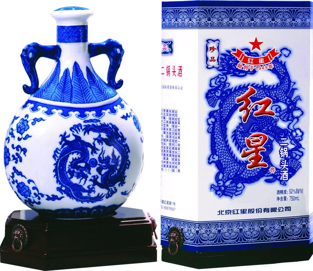 红星珍品二锅头(青瓷)52度750ml