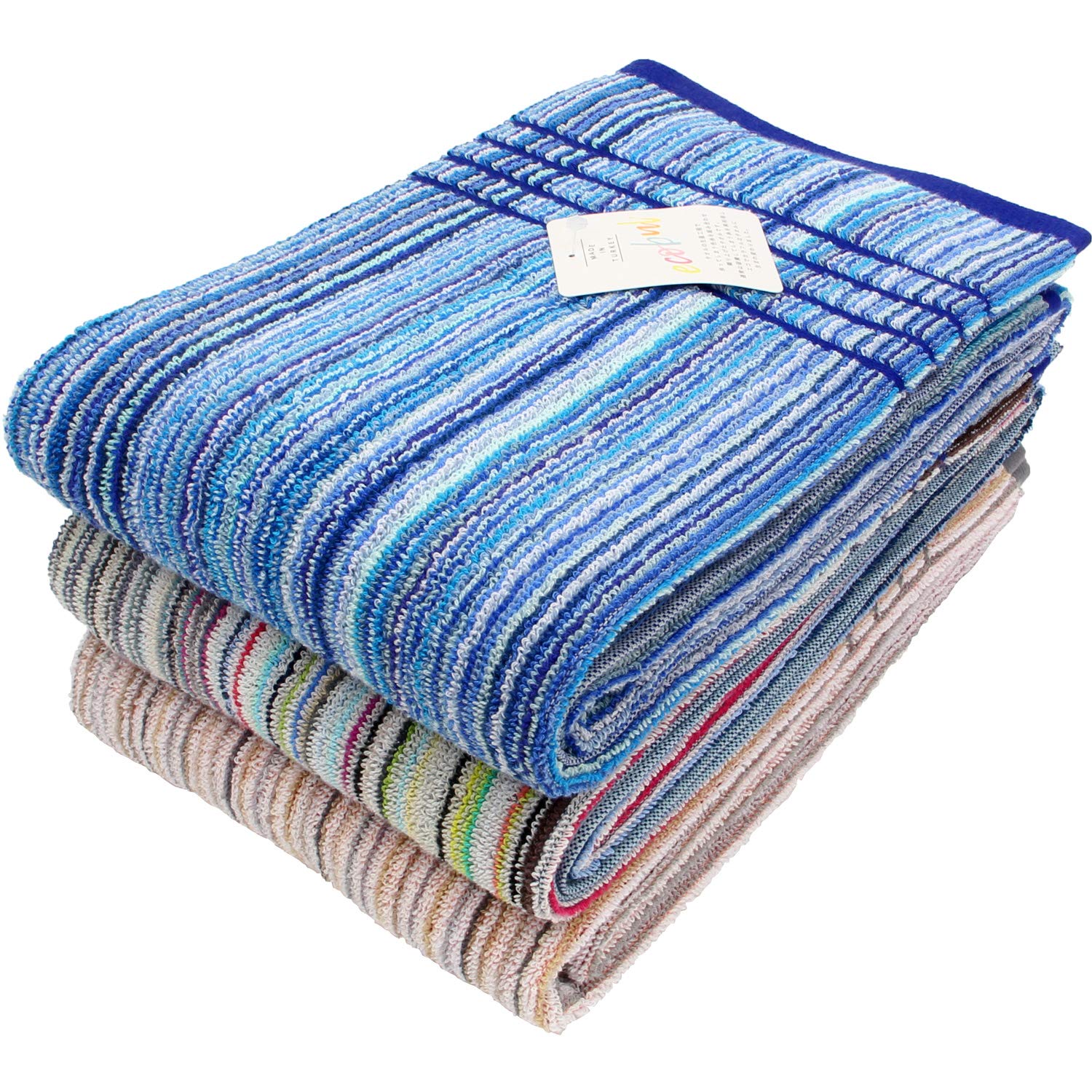 林(hayashi) 浴巾 多色 约60×120cm 土耳其制残线 环保 bh700400-3 3