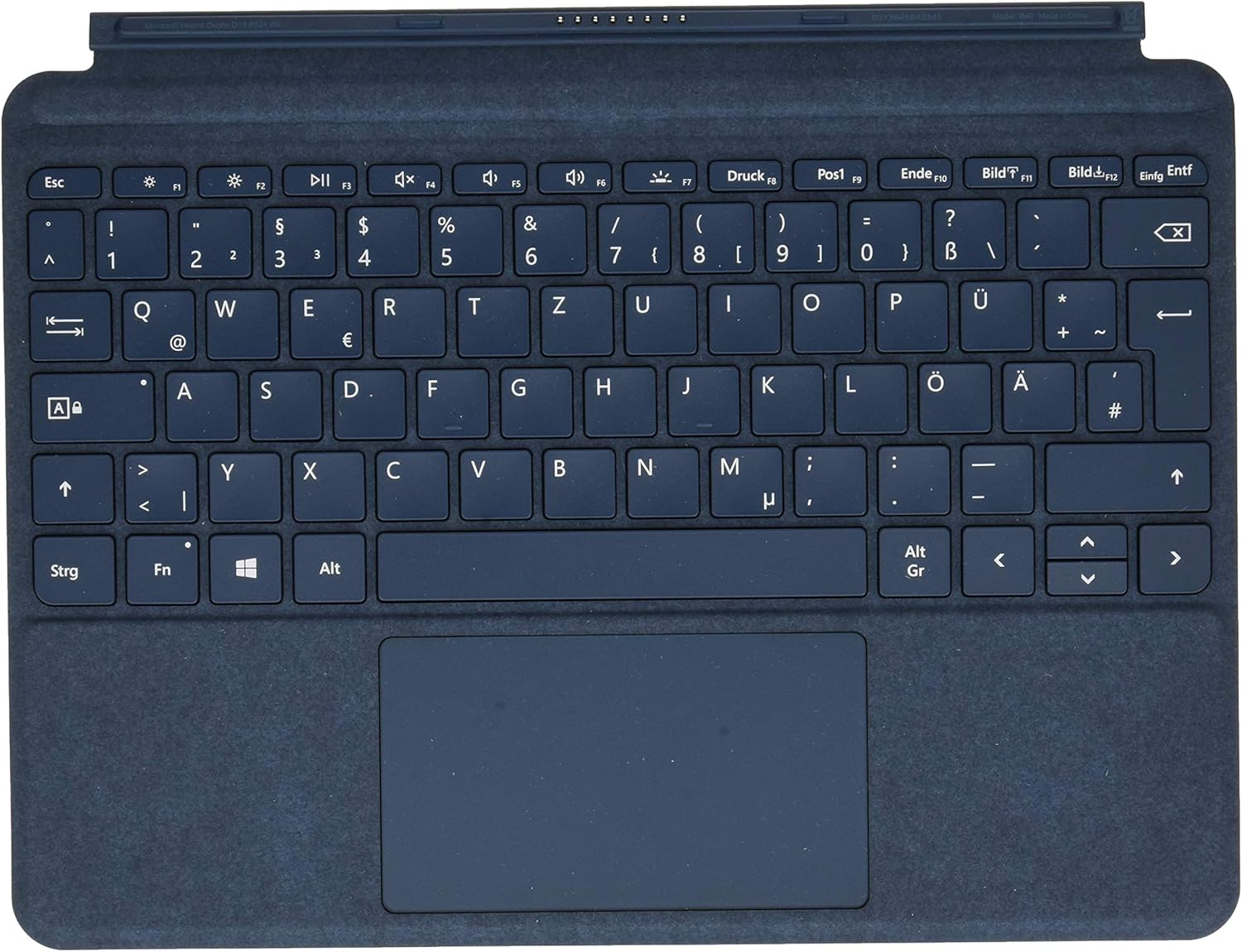 microsoft 微软 surface go signature type 键盘(德语键盘布局)kcs