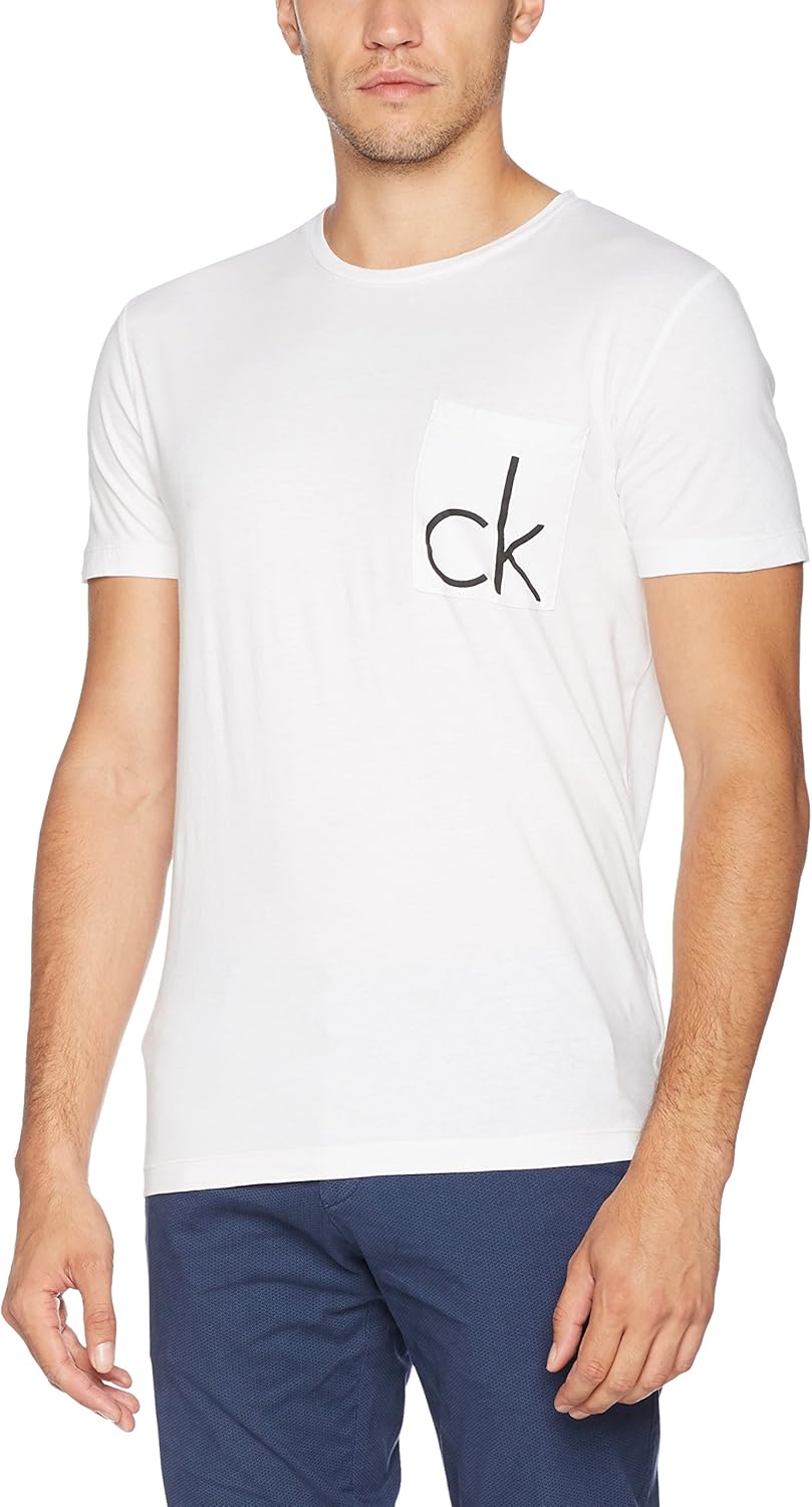 calvin klein jeans 男式打字图案 t 恤 s 号 t 恤