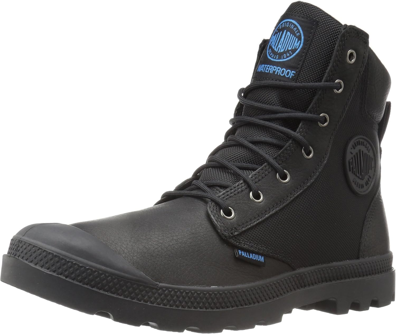 palladium 帕拉丁男式 pampa 运动袖口 wpn 雨鞋 黑色 10 d(m) us