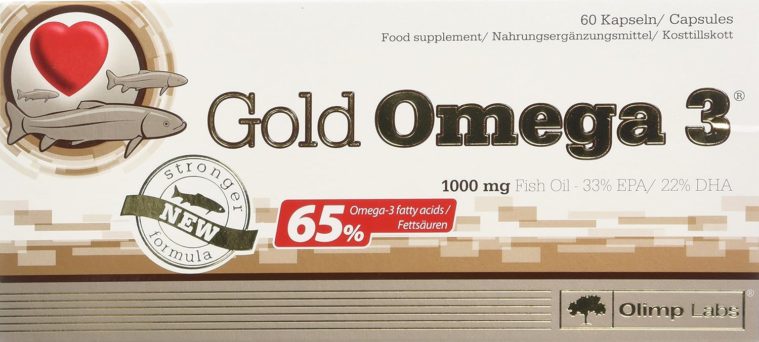 olimp gold omega 365 percent - pack of 60 capsules