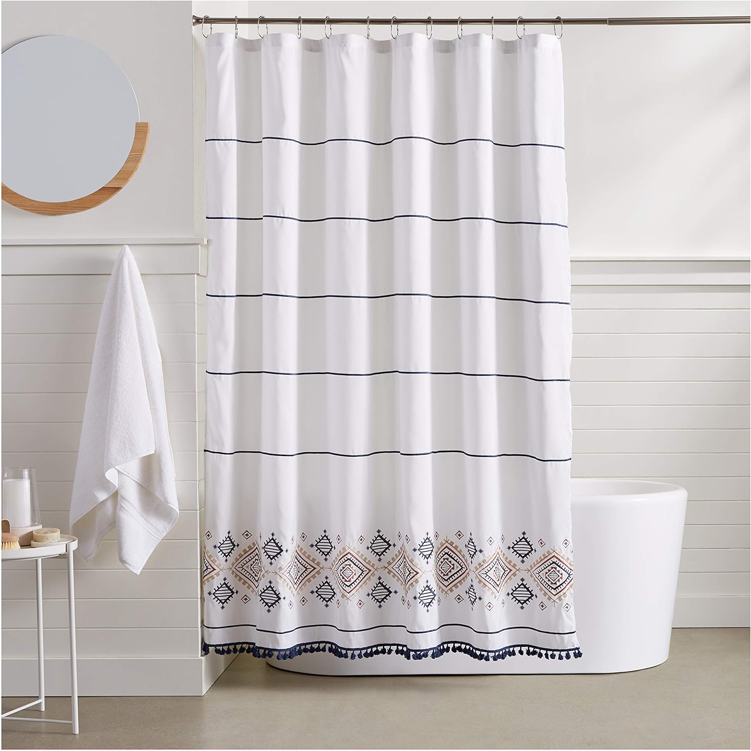 amazonbasics 亚马逊倍思 southwest 刺绣浴帘