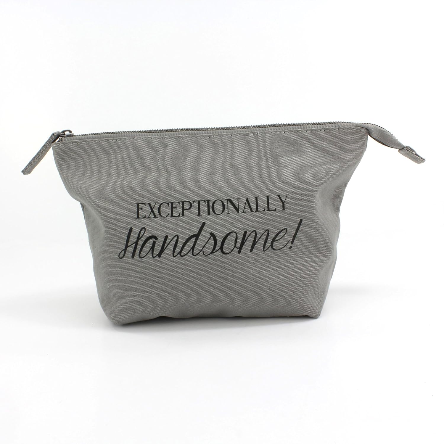 灰色帆布 exceptionally handsome 旅行 washbag 适用于健身房旅行或