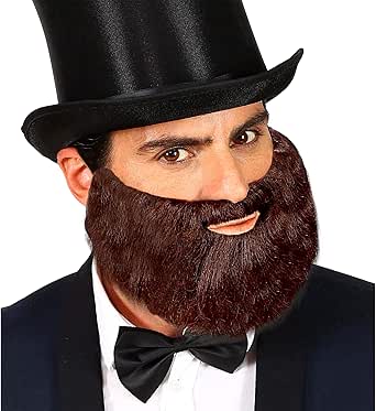 widmann 01857 多人胡须,男士,棕色,均码