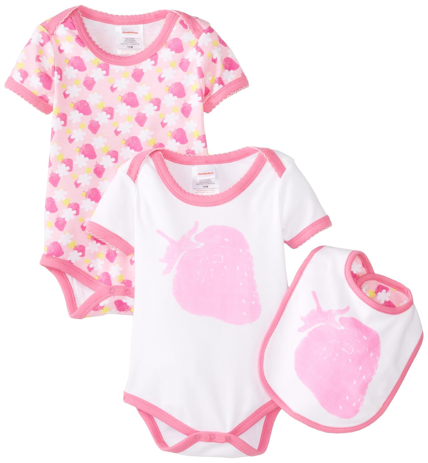 peter rabbit 婴儿女童2紧身衣裤和围嘴套装 多色 6-12 months