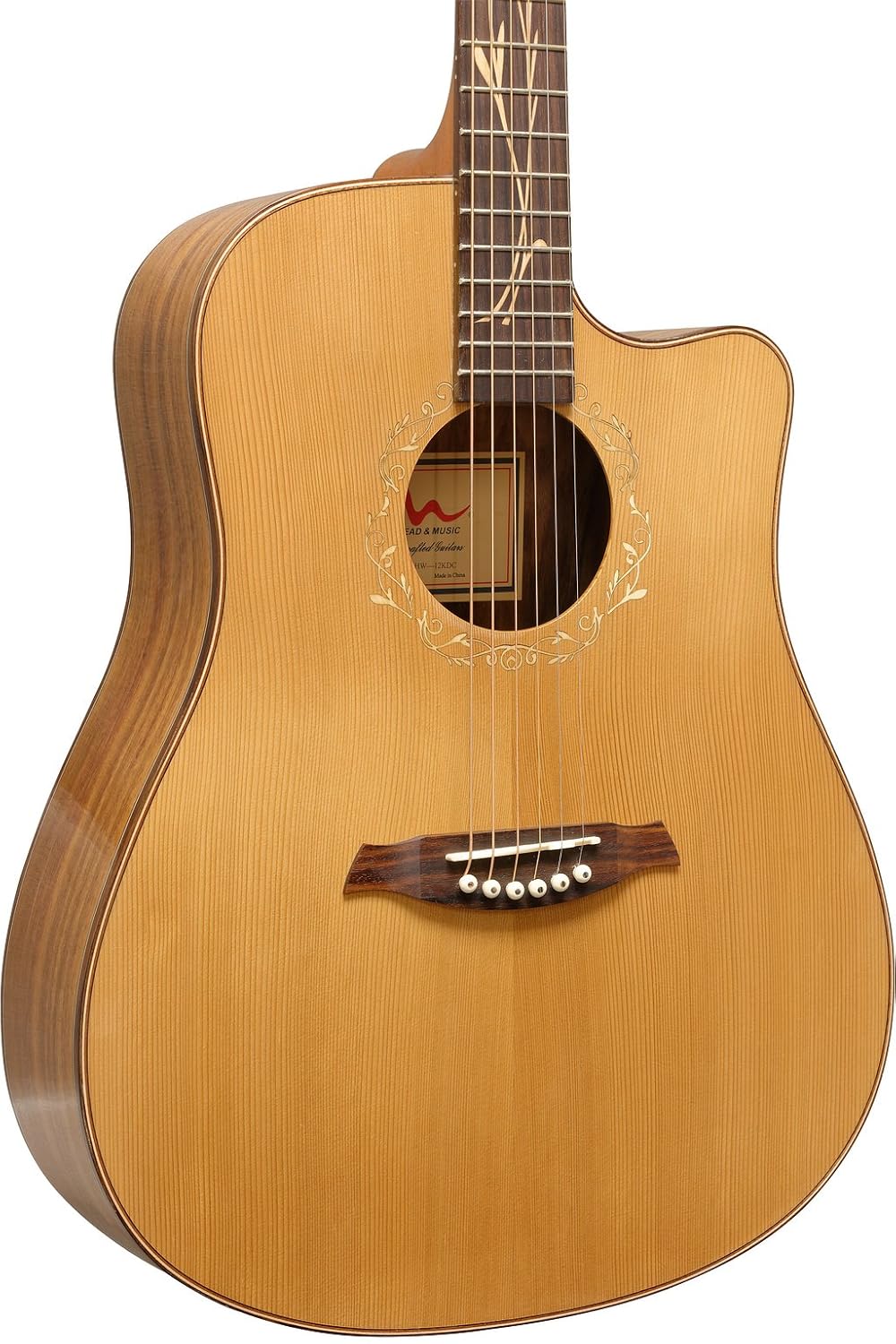 spreadmusic 传音 hw-12kdc 41寸/41寸 红松面单民谣木吉他