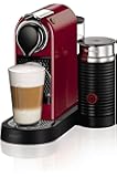 Nespresso by KRUPS XN760540 Citiz and milk雀巢牛奶咖啡机，1710 W -樱桃红