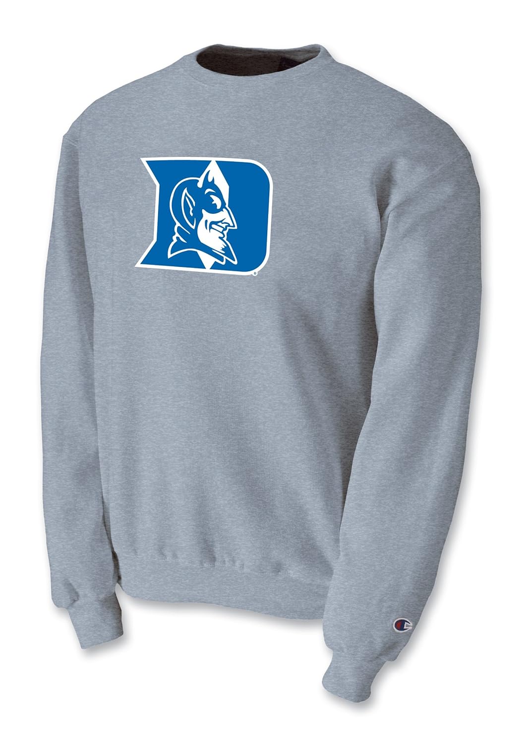 champion ncaa 中性款成人 duke blue devils powerblend crew (灰色